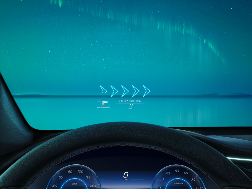 Headup Display | Mercedes-Benz Caribbean