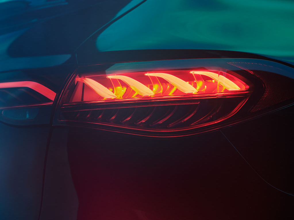LED Rear Lights in 3D Helix Design | Mercedes-Benz Caribbean